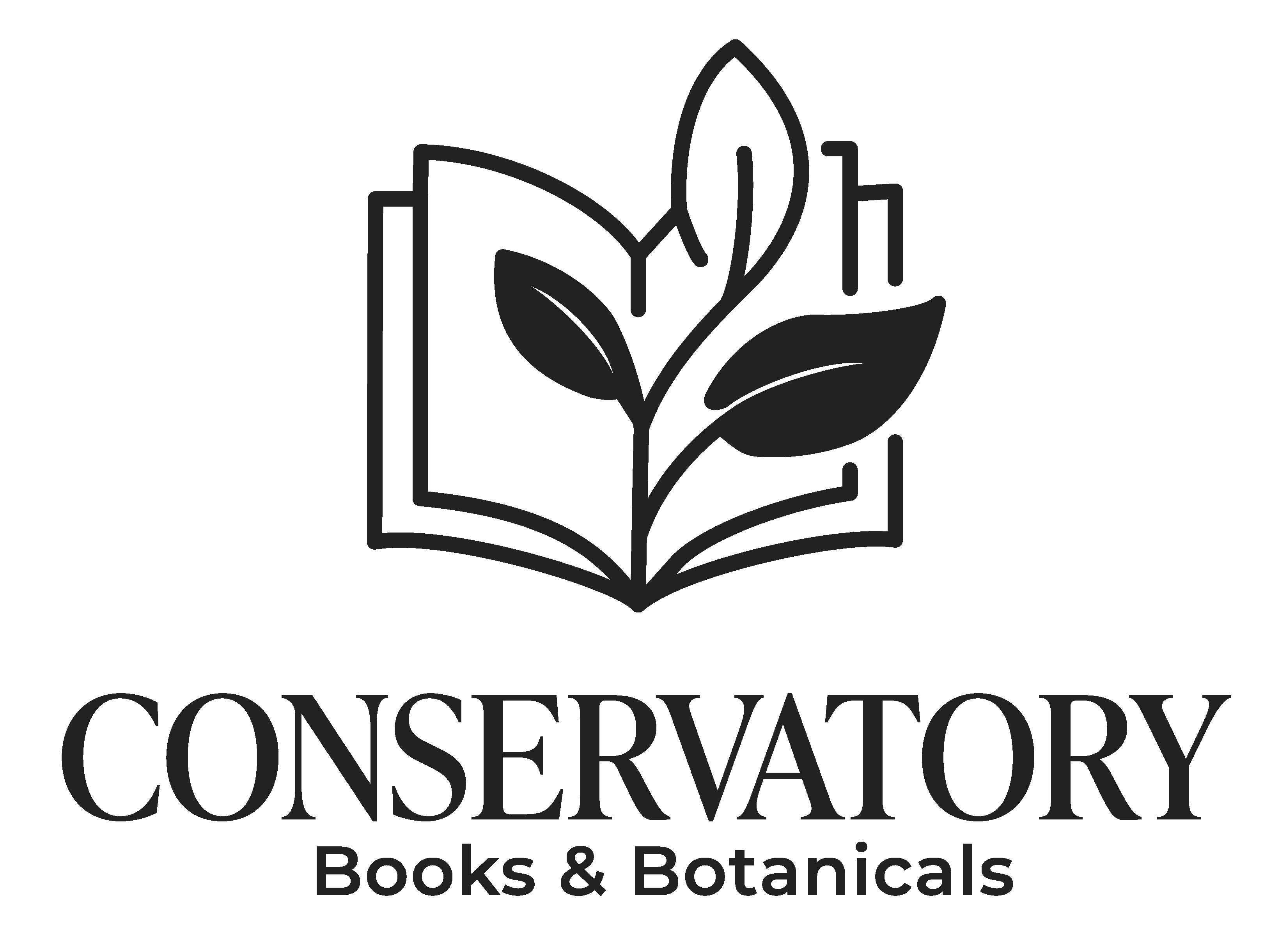 Conservatory Books and Botanicals primary logo